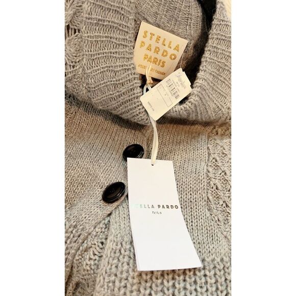 Stella Pardo Alpaca PONCHO LAKA size Small - Picture 6 of 10